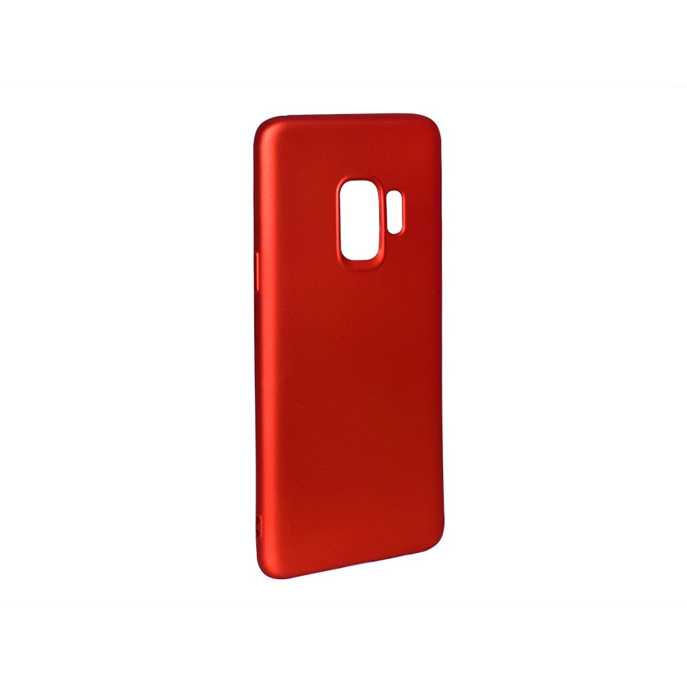 Husa de protectie spate Level pentru Samsung Galaxy S9 G960, Silicon, Rosu