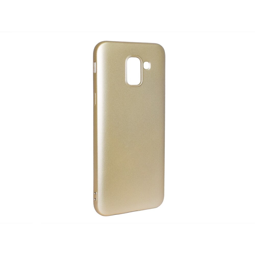 Husa de protectie spate Level pentru Samsung Galaxy J6 2018, Silicon, Golden