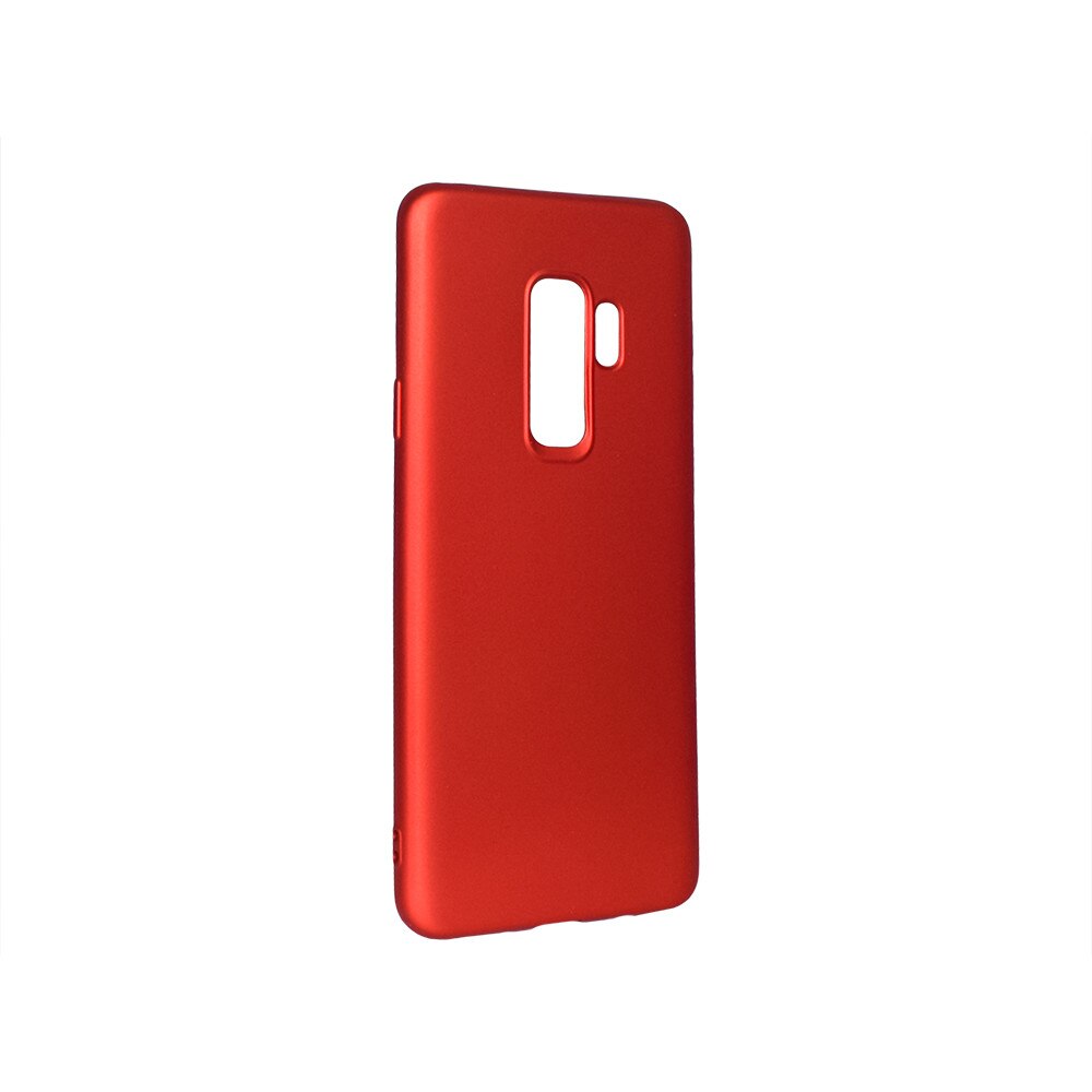 Husa de protectie spate Level pentru Samsung Galaxy S9 Plus 2018 G965, Silicon, Rosu