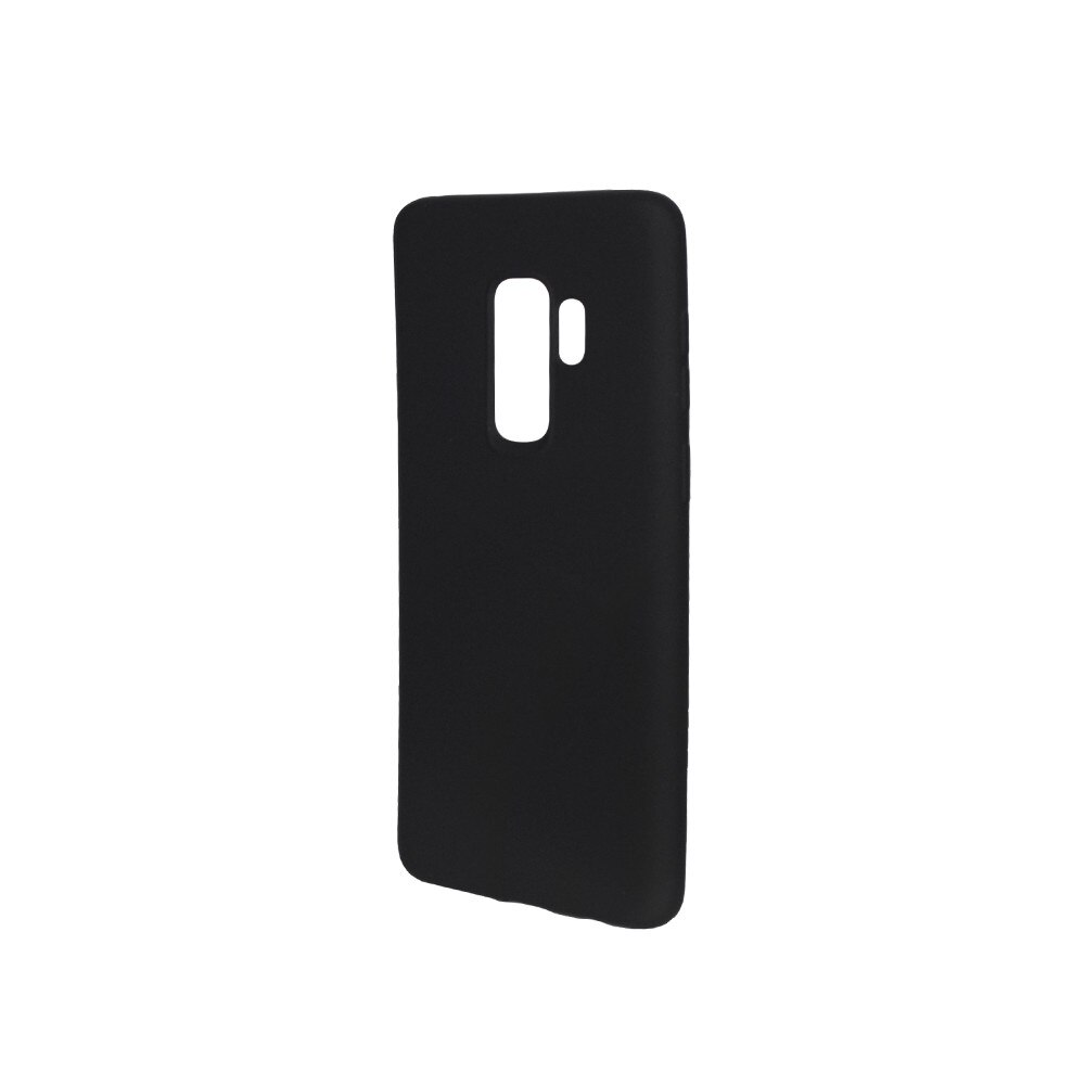 Husa de protectie spate Level pentru Samsung Galaxy S9 Plus 2018 G965, Silicon, Negru