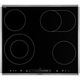 Plita incorporabila GRUNDIG GIEV 624430 X, vitroceramica, 4 zone de gatit, negru