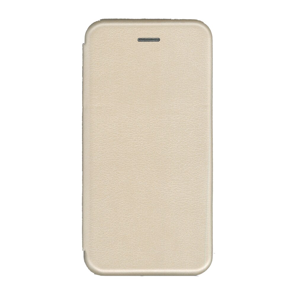 Husa flip tip carte 360 de grade, pentru Huawei P30- EuroCELL, auriu