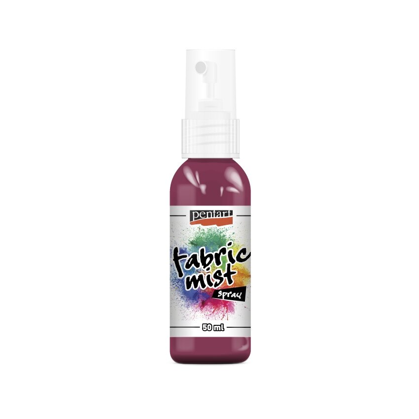 Vopsea spray pentru textile Pentart - pink, 50 ml