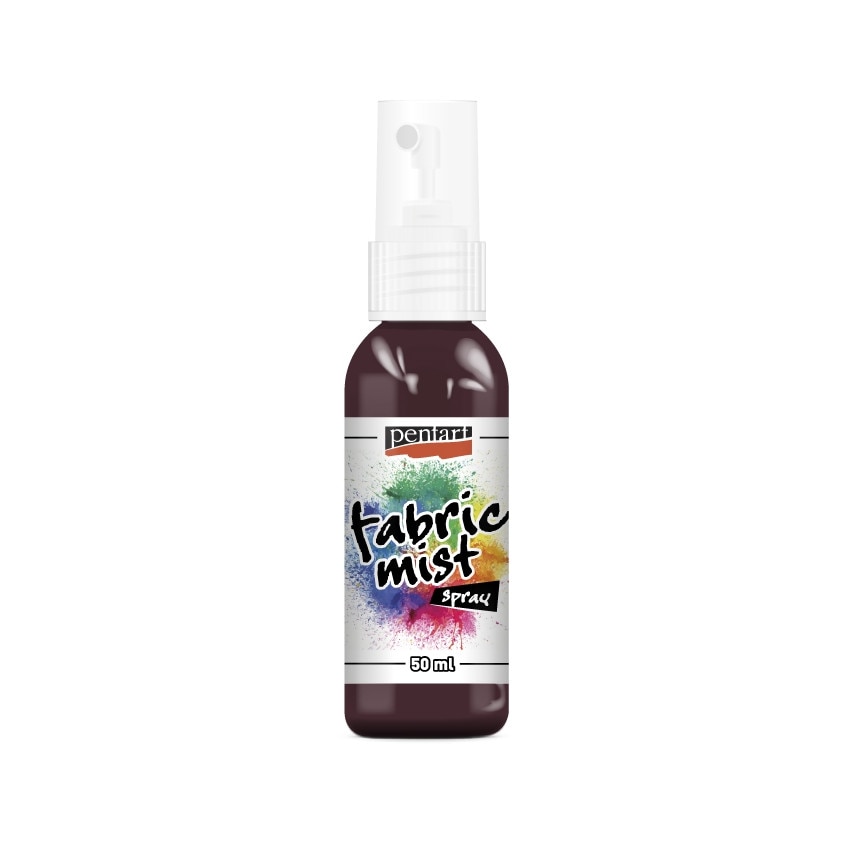 Vopsea spray pentru textile Pentart - rosu de vin, 50 ml