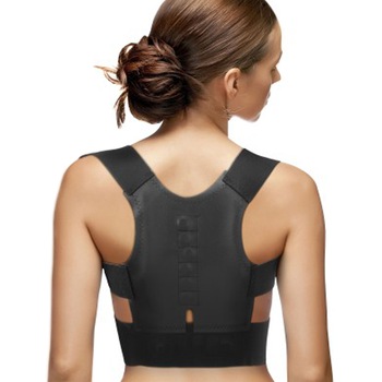 Suport corector si sustinere pentru spate zenifique® cu 12 magneti, negru, marimea S Suport corector si sustinere pentru spate zenifique® cu 12 magneti, negru, marimea S