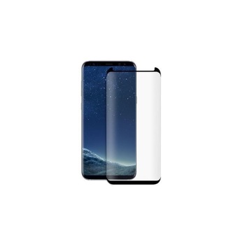 Folie protectie IMPORTGSM pentru Samsung Galaxy S8 (G950), Tempered Glass, 3D, Margini Curbate, Case Friendly, 0.3mm, Neagra Folie protectie IMPORTGSM pentru Samsung Galaxy S8 (G950), Tempered Glass, 3D, Margini Curbate, Case Friendly, 0.3mm, Neagra
