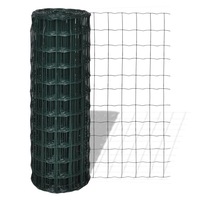 panou de gard din otel vidaxl verde 25 x 15 m cu ochiuri 76 x 63 mm imagen 10_0_
0