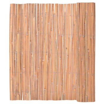 Panou de gard din lemn de bambus, vidaXL, Maro, 150 x 400 cm Panou de gard din lemn de bambus, vidaXL, Maro, 150 x 400 cm
