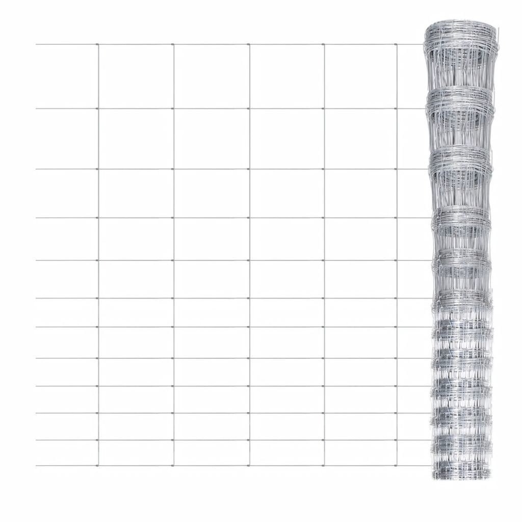 Plasa de sarma, vidaXL, Otel galvanizat, 150x12x30 cm, Argintiu