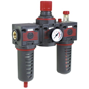 Grup reglare presiune-filtrare-ungere tip 920/13, 900l/min, max.12 bar, racord 1/2'', FIAC Grup reglare presiune-filtrare-ungere tip 920/13, 900l/min, max.12 bar, racord 1/2'', FIAC