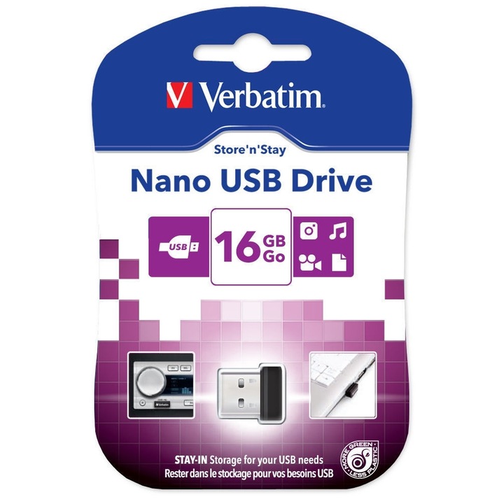 Memorie stick nano USB 2.0 16GB