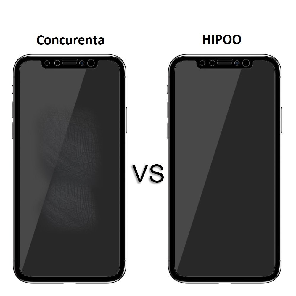 Folie Sticla Dr.Shield, Compatibila Apple iPhone X, Protectie Profesionala Ecran 3D, Full Cover- Negru