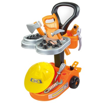 Set unelte Mochtoys Mecanic in Carucior Set unelte Mochtoys Mecanic in Carucior