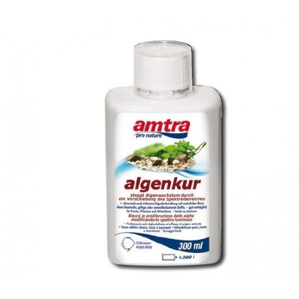 Solutie contra alge in acvariu AMTRA ALGEN-KUR 300 ML