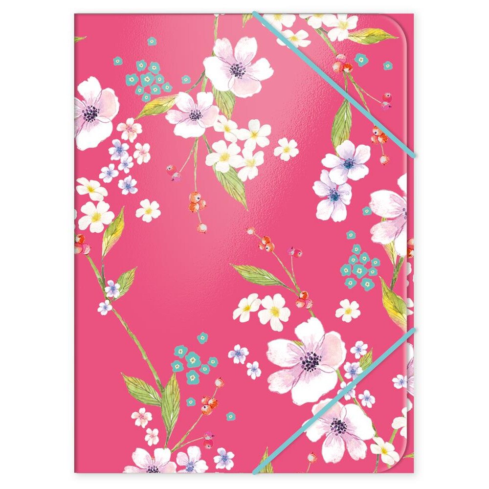 Mapa Floral cu elastic
