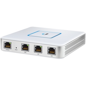 Security Gateway Ubiquiti UniFi, 3xLAN Gigabit, 1x RJ45, Dual-Core 500 MHz MIPS64, 512 MB DDR2 RAM, 2 GB flash, montabil pe perete Security Gateway Ubiquiti UniFi, 3xLAN Gigabit, 1x RJ45, Dual-Core 500 MHz MIPS64, 512 MB DDR2 RAM, 2 GB flash, montabil pe perete