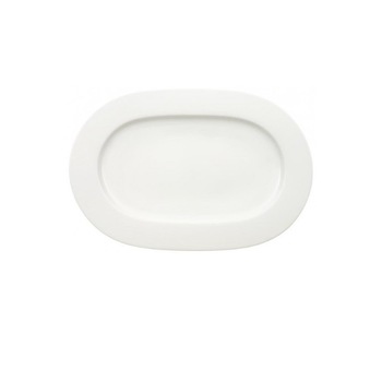 Platou oval 34 cm, Villeroy&Boch- Royal, portelan premium bone, alb, lungime 34 cm-140356 Platou oval 34 cm, Villeroy&Boch- Royal, portelan premium bone, alb, lungime 34 cm-140356