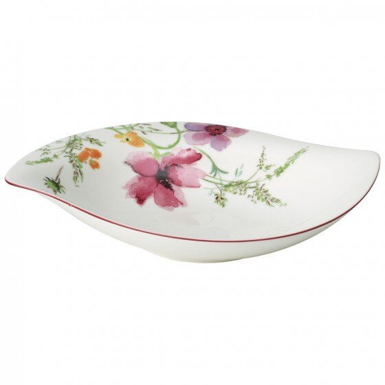 Bol servire salata Villeroy&Boch Mariefleur, portelan premium, multicolor, dimensiuni 29 x 26 cm