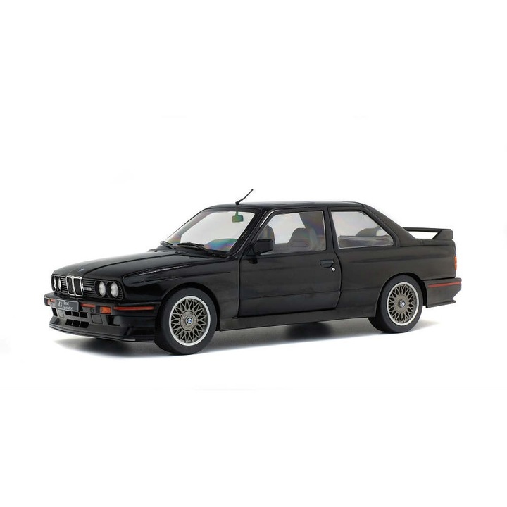 MMacheta auto BMW E30 M3 Sport Evo 1990 negru, 1:18 Solido