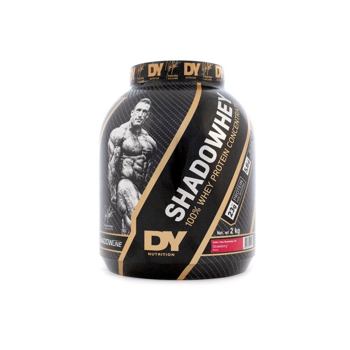 Proteina din zer 100% Dorian Yates Nutrition ShadoWhey Strawberry 2 kg