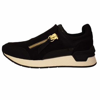 Pantofi sport dama, din piele naturala, marca Tamaris, 24703-01-10, negru, Negru, 36 Pantofi sport dama, din piele naturala, marca Tamaris, 24703-01-10, negru, Negru, 36