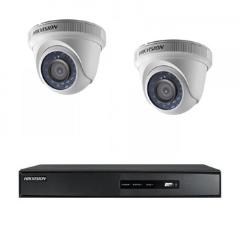 Kit supraveghere video 2 Camere Hikvision 720P INTERIOR Kit supraveghere video 2 Camere Hikvision 720P INTERIOR