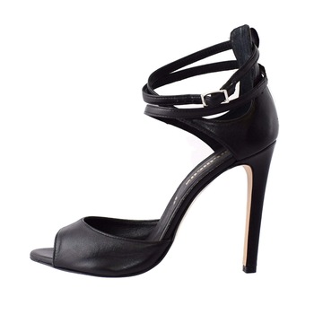 Sandale dama, din piele naturala, marca Carmens, A39065-01-35, negru, Negru Sandale dama, din piele naturala, marca Carmens, A39065-01-35, negru, Negru