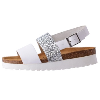 Sandale dama, din piele naturala, marca Marila, 1122366-B6-28-13-36, alb, Alb satin, 40 Sandale dama, din piele naturala, marca Marila, 1122366-B6-28-13-36, alb, Alb satin, 40