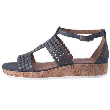 Sandale dama, din piele naturala, marca Tamaris, 28203-42-10, bleumarin, Albastru marin, 37 Sandale dama, din piele naturala, marca Tamaris, 28203-42-10, bleumarin, Albastru marin, 37