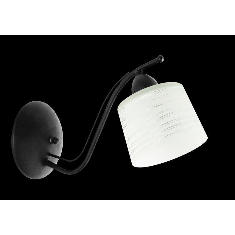 Aplica Viola A Lampex, Negru, 60 W