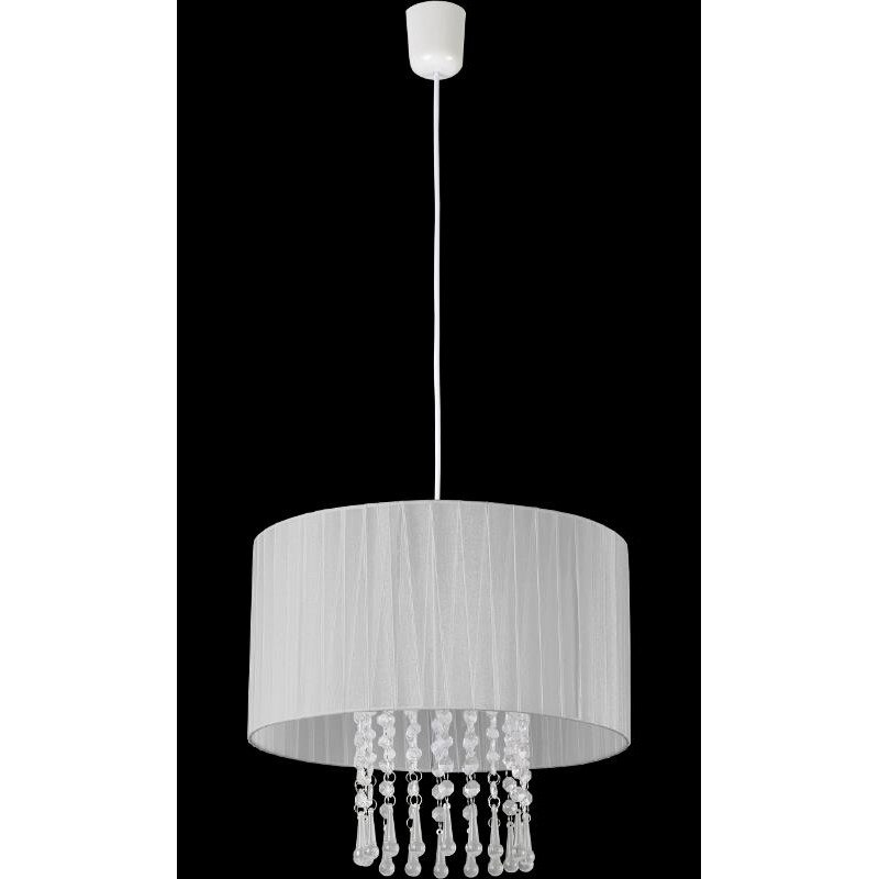 Lustra Venice Lampex, Alb/Gri, 60 W