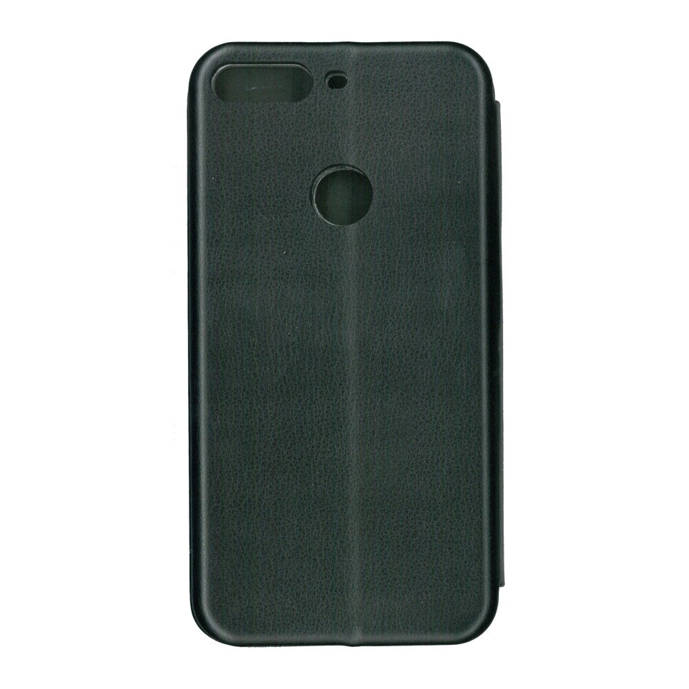 Husa de protectie tip carte, EuroCELL 360 de grade, pentru Huawei Y7 Prime 2018, negru