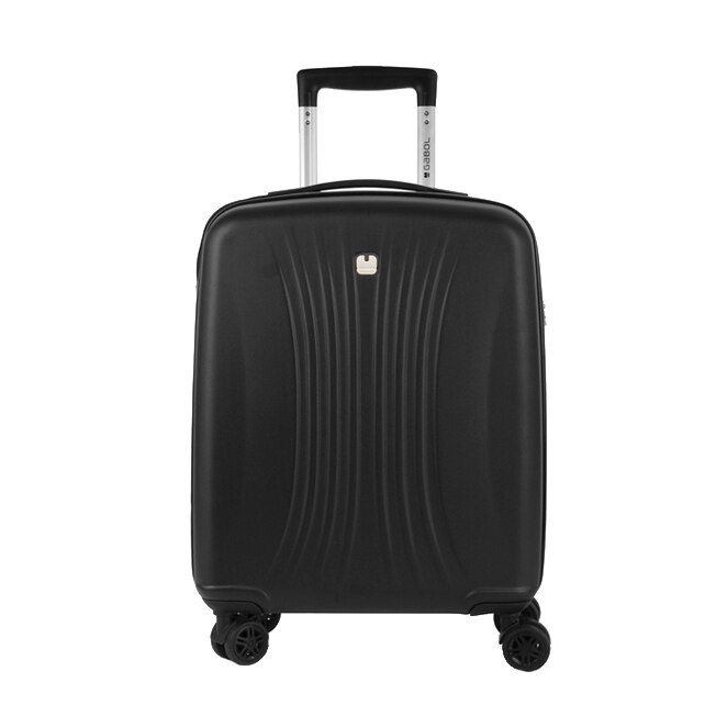 Troller de cabina avion Gabol colectia Fit, 4 roti, negru 117322