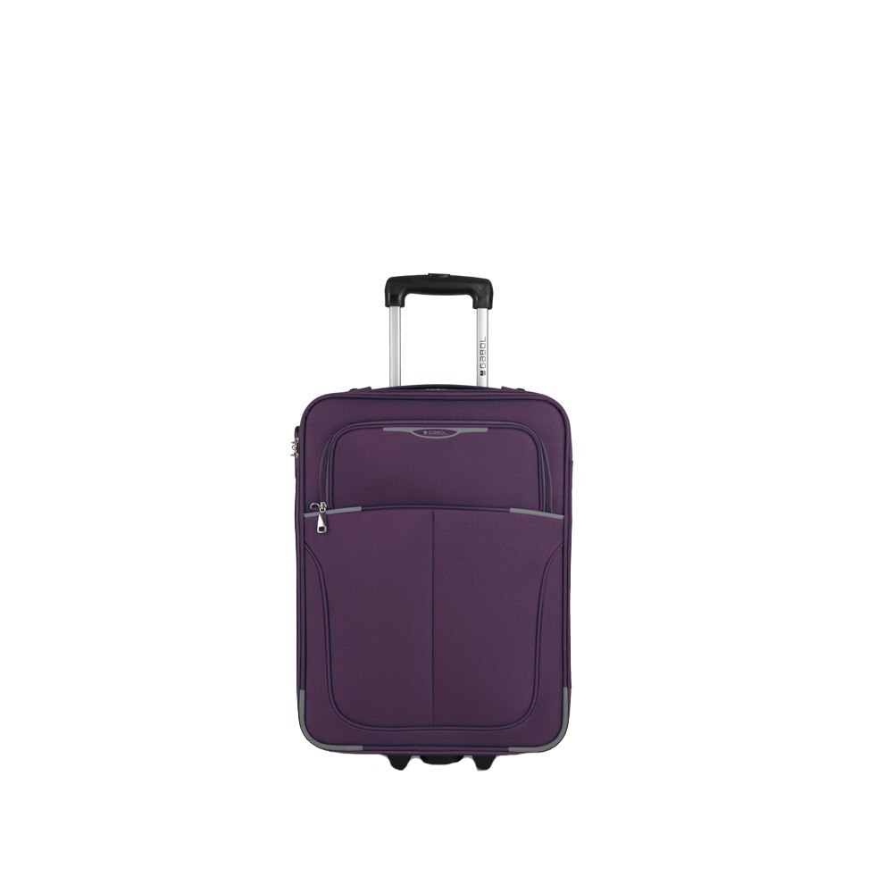 Troller de cabina avion Gabol, mov, cu doua roti 113321