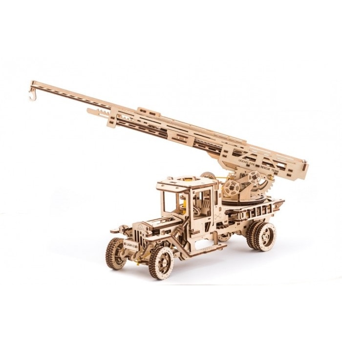 Camionul de Pompieri UGEARS Kit (537 piese)