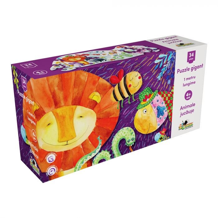 Puzzle Gigant Noriel-Animale Jucause,34piese