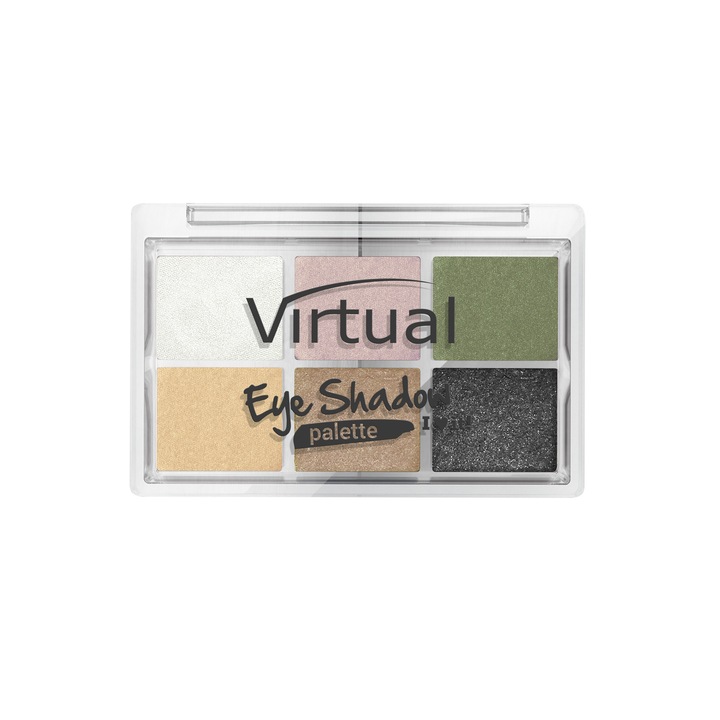Paleta fard de pleoape 6 culori Virtual 023 Elegance