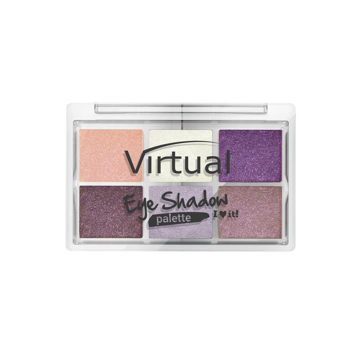 Paleta fard de pleoape 6 culori Virtual 022 Mamma Mia!