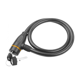Lacat bicicleta Ø12 800 mm, cablu din PVC, butuc din aliaj de zinc, carcasa din ABS cu 2 chei din fier Tolsen Lacat bicicleta Ø12 800 mm, cablu din PVC, butuc din aliaj de zinc, carcasa din ABS cu 2 chei din fier Tolsen