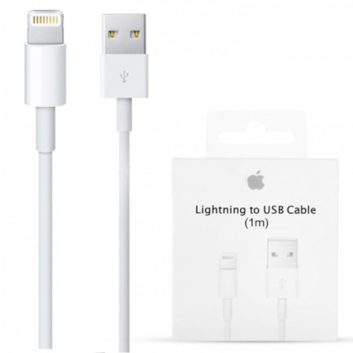 Cablu de date, Apple, Pentru iPad Mini, Alb
