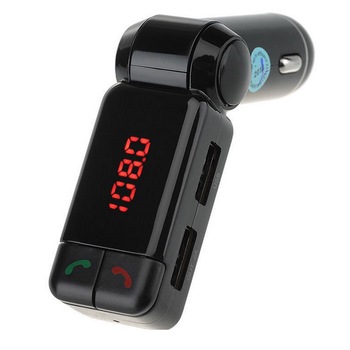 Modulator FM Auto Timeless Tools, cu functie handsfree, 2 porturi USB Modulator FM Auto Timeless Tools, cu functie handsfree, 2 porturi USB