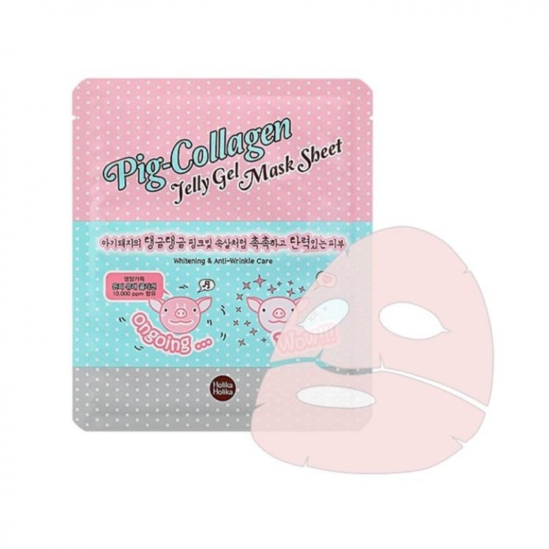 Masca faciala cu colagen Pig, 25ml - Holika Holika