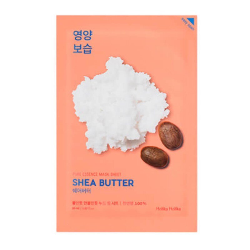 Masca faciala , Pure Essence, cu Unt de Shea, 20ml - Holika Holika