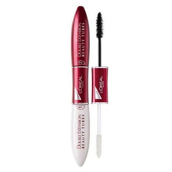 Rimel L'Oreal Paris Double Extension Beauty Tubes Technology - Black, 2 x 6 ml Rimel L'Oreal Paris Double Extension Beauty Tubes Technology - Black, 2 x 6 ml