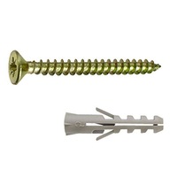 set surub pal sau lemn cu cap inecat 5x50 zg  diblu nylon - 25 buc connex imagen 26_0_
0