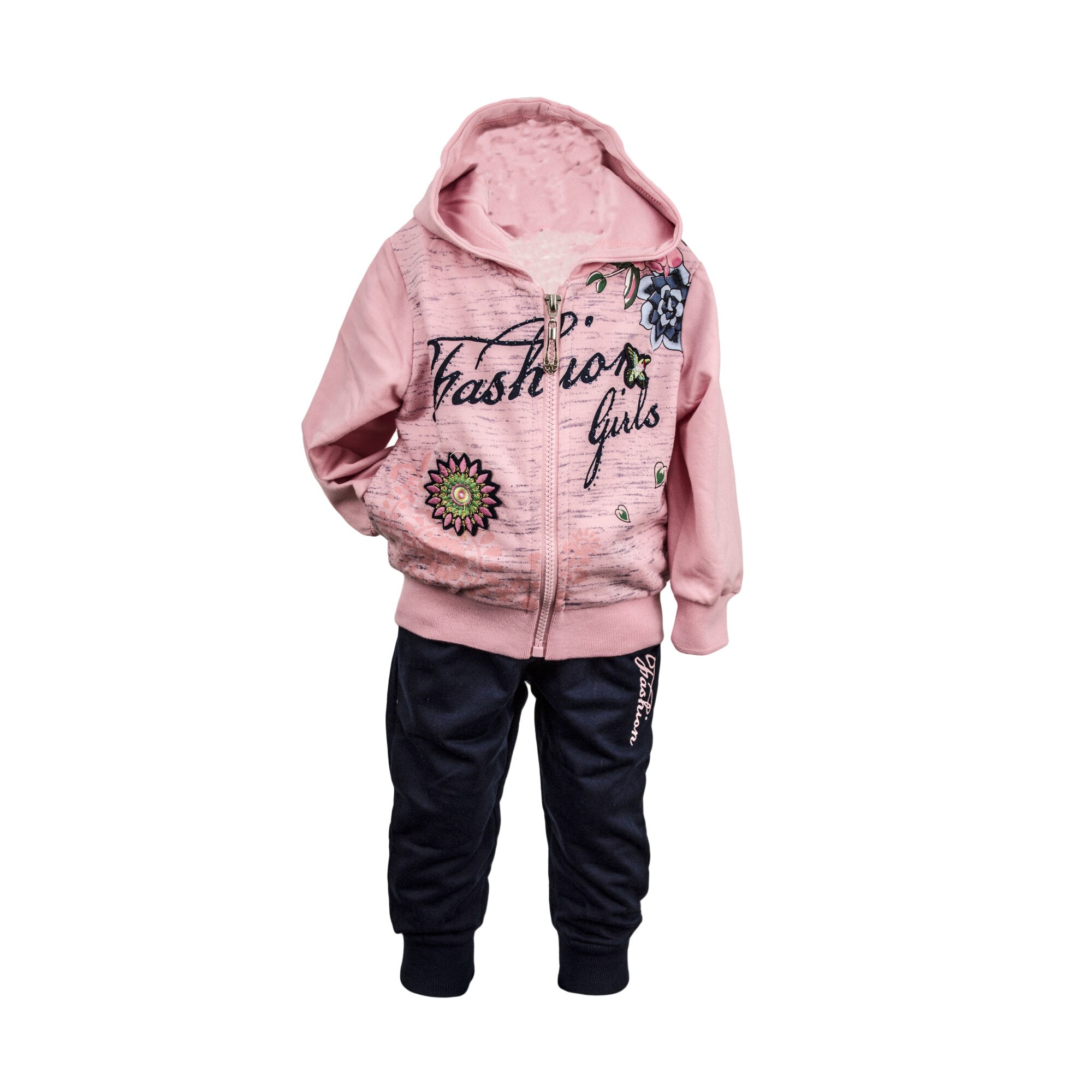 Trening Fashion Girls, doua piese, varsta 3 ani