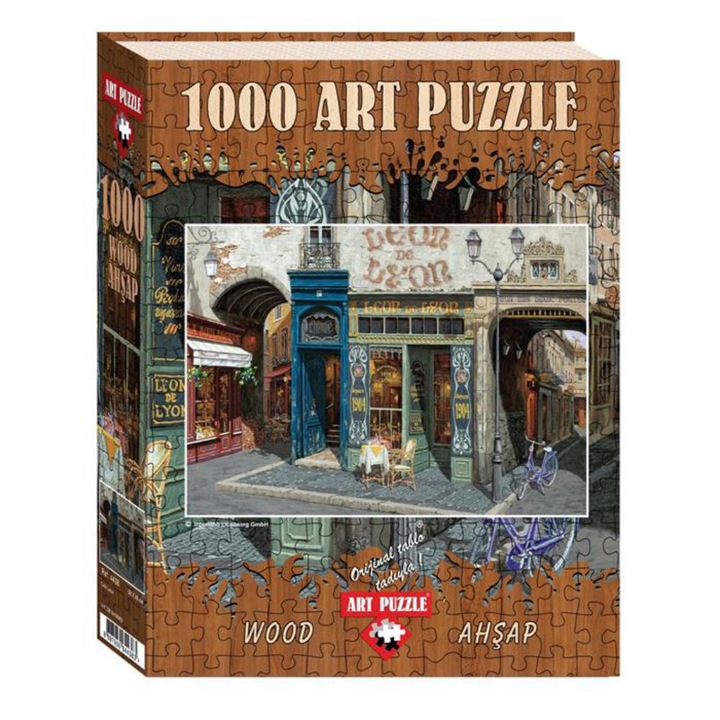 Cafe Leon puzzle, 1000 darab