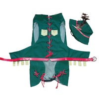 Costum de vanatoare ROBIN-HOOD, Euroanimode, Verde, XL