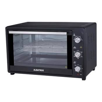 Cuptor electric Albatros A72BRCL2, 2200 W, 72 litri , rotisor, convectie , 4 programe , negru Cuptor electric Albatros A72BRCL2, 2200 W, 72 litri , rotisor, convectie , 4 programe , negru