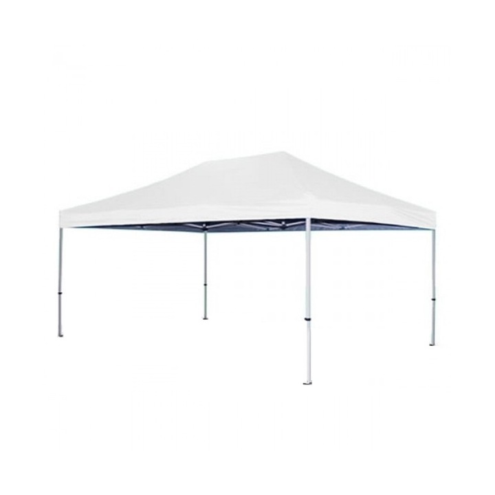 Cort pavilion, 3 m x 4,5 m, alb